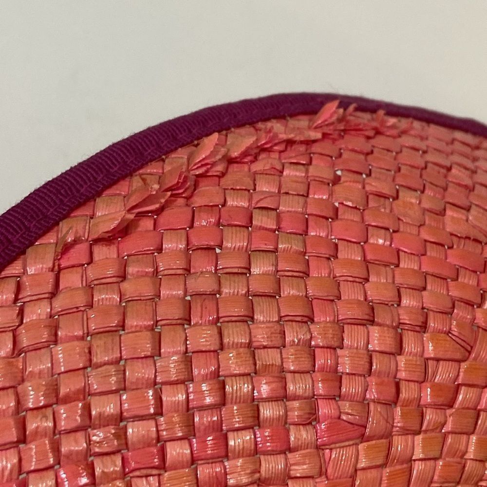 Chic Tan and Pink Wide-Brimmed Hat - Picture 13 of 16